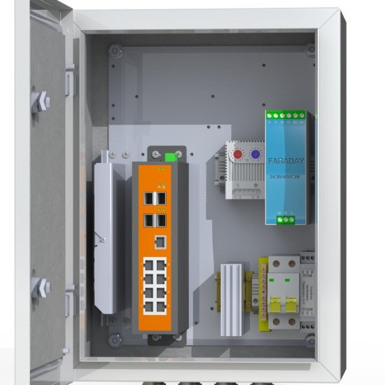 Термошкаф коммутационный Mastermann 6 УТП 8КУ