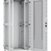 Шкаф телекоммуникационный напольный TLK Lite II, IP20, 42U, 2042х800х800 мм (ВхШхГ), дверь: стекло, задняя дверь: металл, боковая панель: сплошная, 2 части, разборный, цвет: серый, (TFI-428080-GHMH-R-GY)