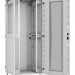 Шкаф телекоммуникационный напольный TLK Lite II, IP20, 42U, 2042х800х800 мм (ВхШхГ), дверь: стекло, задняя дверь: металл, боковая панель: сплошная, 2 части, разборный, цвет: серый, (TFI-428080-GHMH-R-GY)