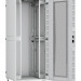 Шкаф телекоммуникационный напольный TLK Lite II, IP20, 42U, 2042х800х800 мм (ВхШхГ), дверь: стекло, задняя дверь: металл, боковая панель: сплошная, 2 части, разборный, цвет: серый, (TFI-428080-GHMH-R-GY)