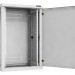 Шкаф телекоммуникационный настенный TLK Classic II, 19", 18U, 904х600х450 мм (ВхШхГ), дверь: металл, боковая панель: сплошная съемная, разборный, цвет: серый