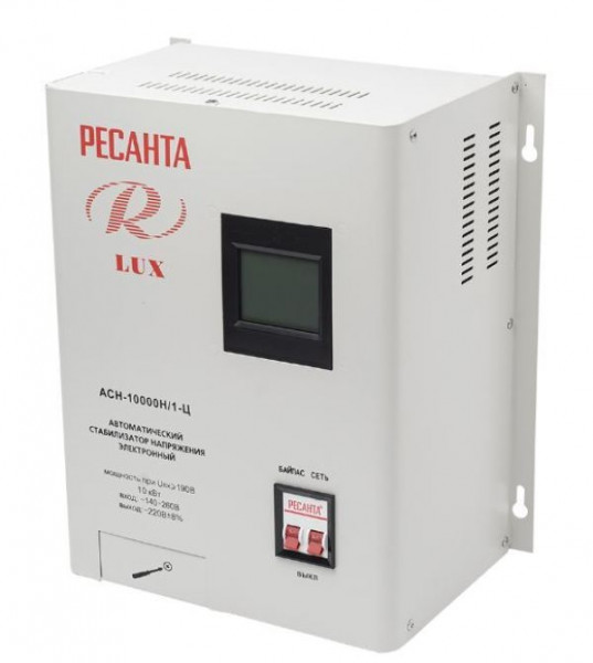 Стабилизатор напряжения Ресанта АСН-10 000 Н/1-Ц