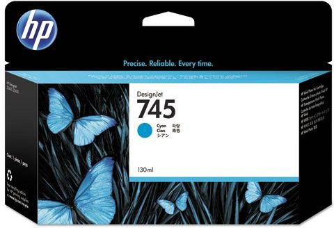 Картридж HP F9J97A (№745) Cyan