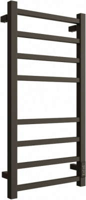 Электрический полотенцесушитель Двин L plaza neo 80/40 el, чёрный матовый