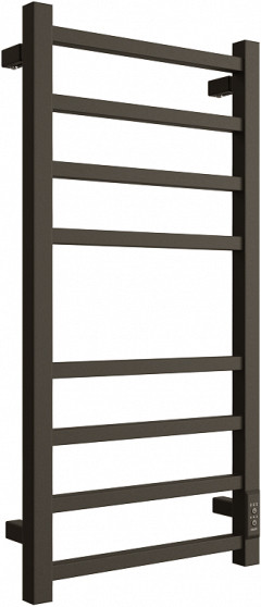 Электрический полотенцесушитель Двин L plaza neo 80/40 el, чёрный матовый