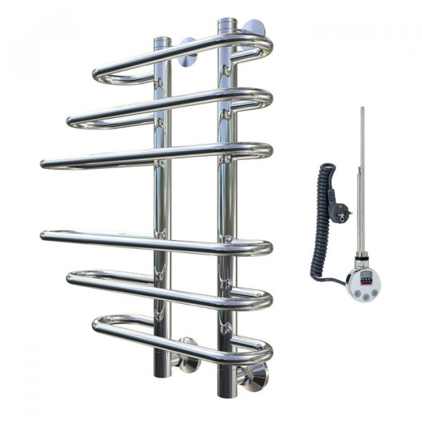 Электрический полотенцесушитель Тругор Парус эл ТЭН 60х60 (ЛЦ7нов)