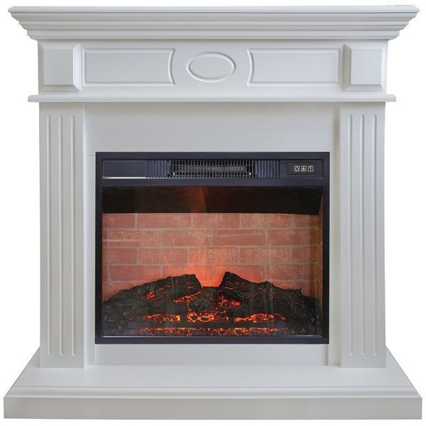 Электрокамин с широким очагом 2D Real-Flame Leda 24/25,5 WT Irvine 24