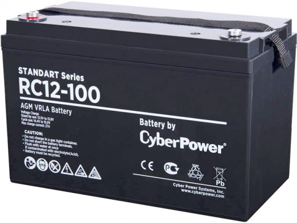 Аккумуляторная батарея CyberPower RC 12-100