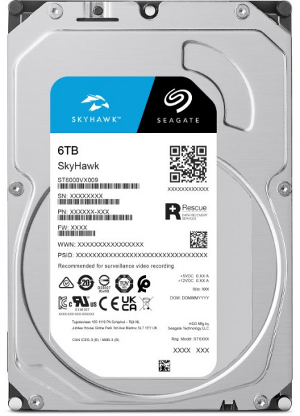Жёсткий диск 6Tb SATA-III Seagate SkyHawk (ST6000VX009)