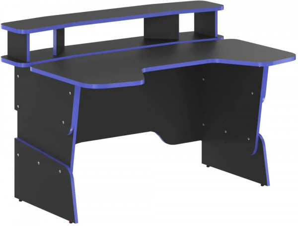 Компьютерный стол Skyland SKILL STG 1390 Антрацит/Синий