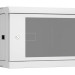 Шкаф телекоммуникационный настенный TLK Classic II, 19", 6U, 370х600х600 мм (ВхШхГ), дверь: стекло, боковая панель: сплошная съемная, разборный, цвет: серый