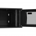 Шкаф телекоммуникационный настенный TLK Lite, 19", 6U, 303х600х450 мм (ВхШхГ), дверь: стекло, боковая панель: сплошная съемная, разборный, цвет: чёрный