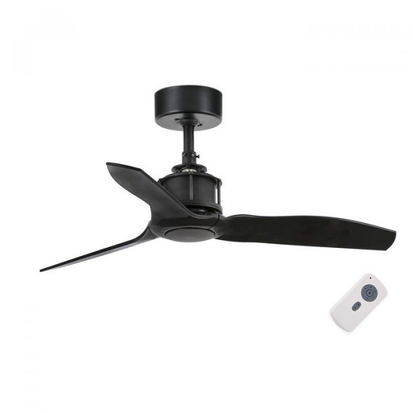 Вентилятор без подсветки Faro Mini Just Fan Matt Black (33424)