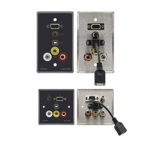 Настенная панель Kramer WAV-6UBA/EU/GB(G)