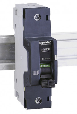 Автоматический выключатель Schneider Electric Acti 9, 3 модуль, C класс, 1P, 80А, 36кА, (18713)