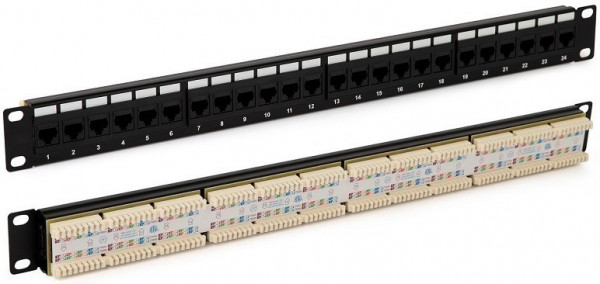 Патч-панель Hyperline PP3-19-24-8P8C-C5E-110D