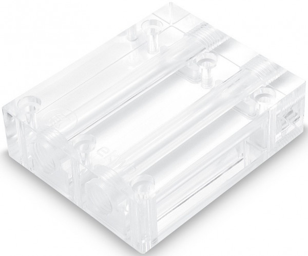 Соединительный мост для СЖО EKWB EK-FC Terminal X2 3-slot Plexi