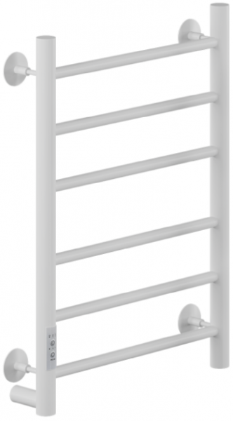 Электрический полотенцесушитель Ника WAY-2 60/50 RAL9016 белый матовый левый тэн
