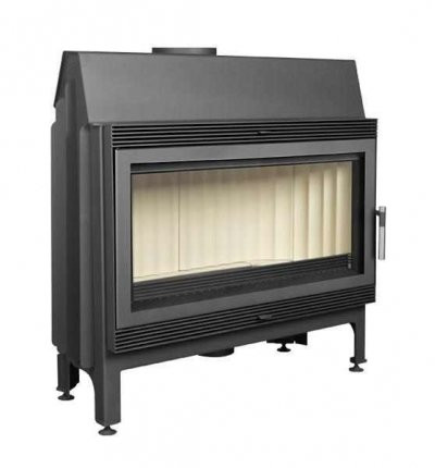 Фронтальная дровяная топка Kratki Blanka 910 (керамич. футеровка)