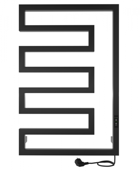 Электрический полотенцесушитель INDIGO Rodos (el) 80/50 Черный муар