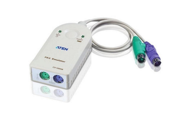 Переходник Aten, портов: 1, Mini Din-6, (CV100KM-AT)