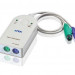 Переходник Aten, портов: 1, Mini Din-6, (CV100KM-AT)