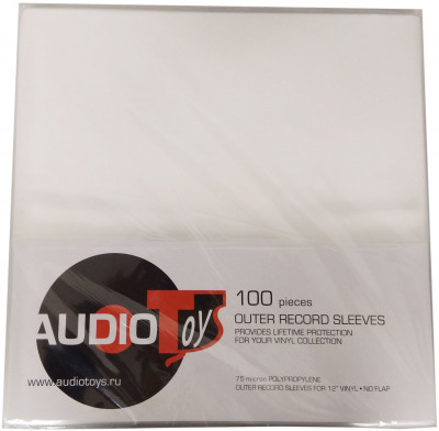 Внешние пакеты для винила AudioToys LP Outer Record Sleeves PP (100 шт.)