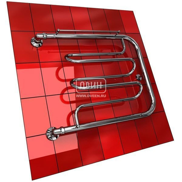 Водяной полотенцесушитель Двин Dw с полочкой (1") 60/80