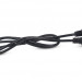 Шнур ввода/вывода Cabeus, IEC 60320 С19, вилка IEC 60320 С20, 5 м, 16А, из кабеля 3х1,5 мм², цвет: чёрный
