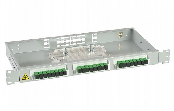 Кросс оптический 19' ШКОС-Л-1U/2-24-SC~24-SC/APC~24-SC/APC-ВШГ (130308-00321)