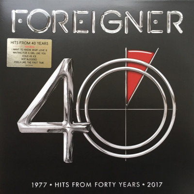 Виниловая пластинка Foreigner 40 (140 Gram/Gatefold)