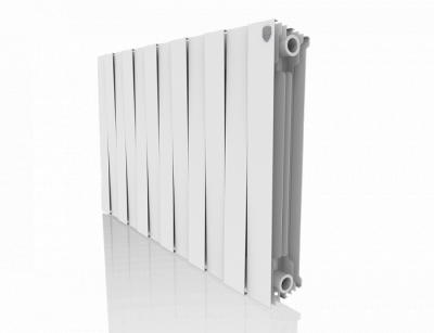 Биметаллический радиатор Royal Thermo Pianoforte 500 VD 12 секц. Bianco Traffico