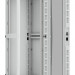Шкаф телекоммуникационный напольный TLK Lite II, IP20, 42U, 2042х600х800 мм (ВхШхГ), дверь: стекло, задняя дверь: металл, боковая панель: сплошная, 2 части, разборный, цвет: серый, (TFI-426080-GHMH-R-GY)