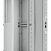 Шкаф телекоммуникационный напольный TLK Lite II, IP20, 42U, 2042х600х800 мм (ВхШхГ), дверь: стекло, задняя дверь: металл, боковая панель: сплошная, 2 части, разборный, цвет: серый, (TFI-426080-GHMH-R-GY)