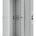 Шкаф телекоммуникационный напольный TLK Lite II, IP20, 42U, 2042х600х800 мм (ВхШхГ), дверь: стекло, задняя дверь: металл, боковая панель: сплошная, 2 части, разборный, цвет: серый, (TFI-426080-GHMH-R-GY)