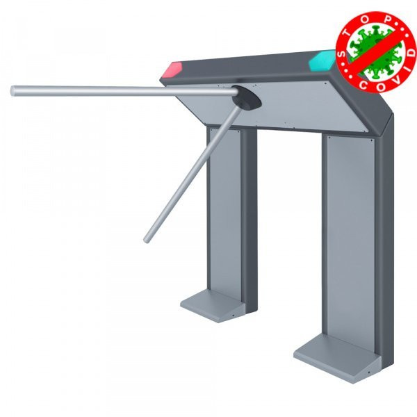 Турникет-трипод двухстоечный с планками Антипаника в комплекте T2-M-BF v.1.2