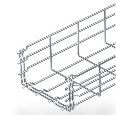 Проволочный лоток BETTERMANN GR-Magic, Ø проволки, мм: 4,8, 600х105х3000 (ШхВхД), Тип: GRM 105 600 A4, Inox 316, (6002485)