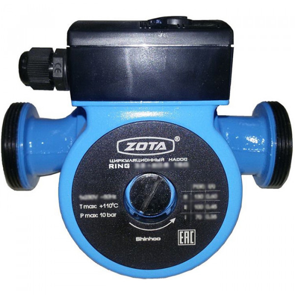 Насос для отопления Zota RING 32/80 S 180 с гайками (ZR 363008 3302)