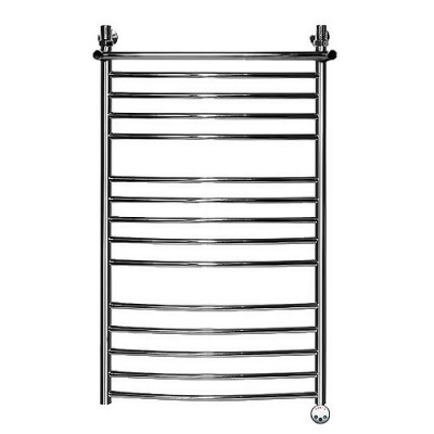 Электрический полотенцесушитель Ника ЛД(г2)/ВП Электрический (Лесенка Дуга/Верхняя Полка/группа2) 120х60 -15 прав