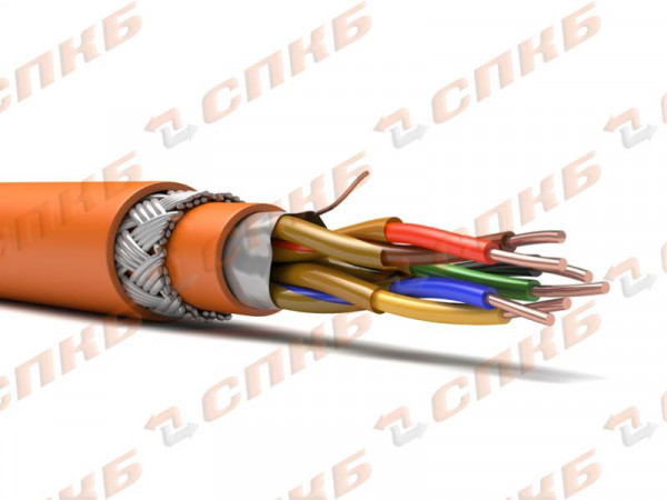 Кабель огнестойкий для групповой прокладки ТЕХНОКСБКнг(А)-FRLS 4х2х0,64