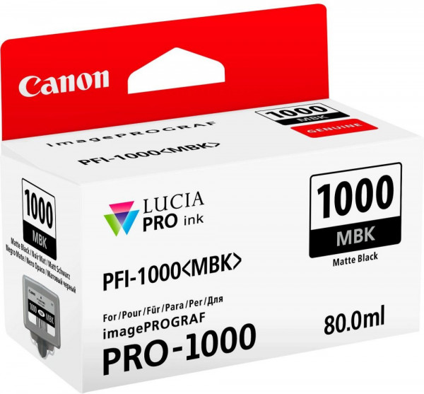 Картридж Canon PFI-1000 Matte Black