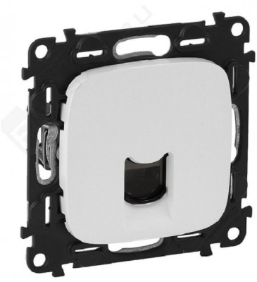 Розетка информационная Legrand Valena Allure, 1x RJ45, кат. 5е, неэкр., внешняя, 51х58 мм (ВхШ), цвет: белый, (LEG.753740)