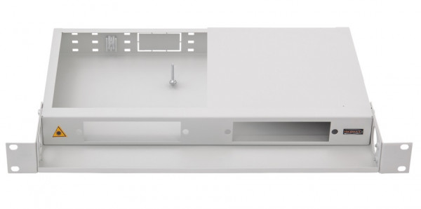 Бокс оптический Nikomax TFB, портов: 48, SC/LC, 96 хОВ, 1U, 44х275х482 мм (ВхШхГ), цвет: серый, с полкой, (TFB-RCL-1U)