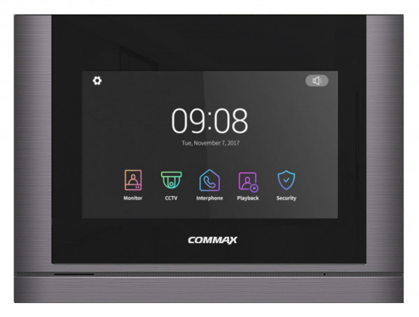 Монитор видеодомофона цветной CDV-1024MA/XL (темное серебро)