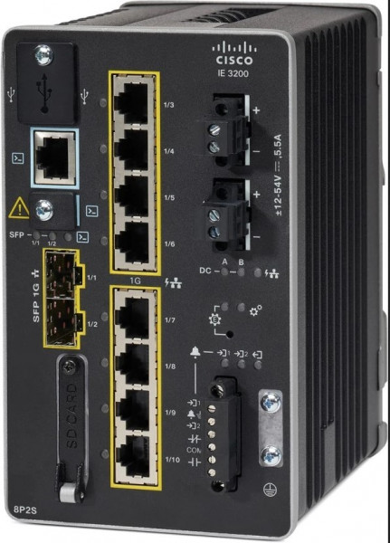 Коммутатор (свитч) Cisco IE-3200-8P2S-RE