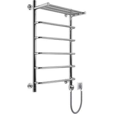 Электрический полотенцесушитель Маргроид Вид 8 El с полкой 50*40