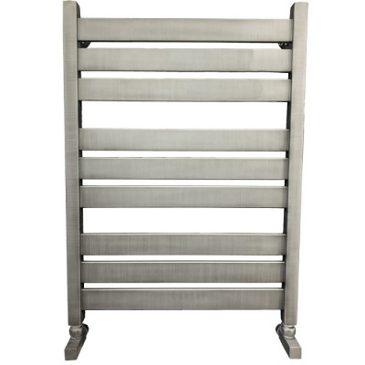 Водяной полотенцесушитель Ника ЛМ-7 80/50 Matt Antique Silver с вентилями