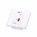 Удлинитель Aten, портов: 1, HDMI, по кабелю Cat 5, с монтажной панелью MK, (VE807-AT-G)