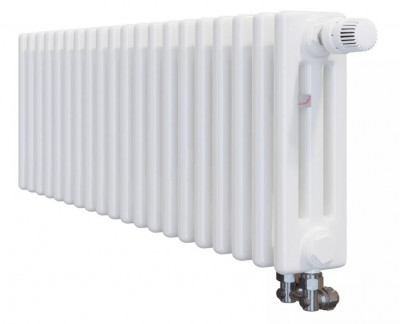 Стальной трубчатый радиатор 3-колончатый Zehnder Completto 3030/20/V001/RAL 9016