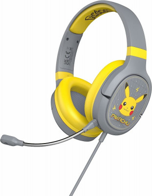 Гарнитура OTL Technologies Pokemon Pikachu Pro G1 Grey/Yellow